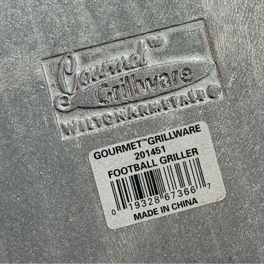 Wilson Armetale Football Grillware Griller Platter NWT Game Day BBQ | Brand New